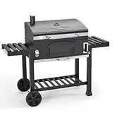 TAINO HERO XXL Smoker Holzkohle-Grill BBQ Grillwagen Standgrill