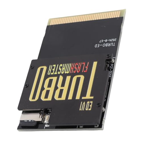 Spielkassette für PC Engine 1000 in 1, Black Flash Laufwerk Speicherkarte für 16 Konsolen