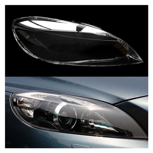 UdaCa Autoscheinwerfer Glaslinse Lampe Transparente Schattenschale Autolicht Lampenschirm Lampenabdeckung Cove Kompatibel for Volvo V40 2013-2016 Scheinwerferkappen (Color : Right)