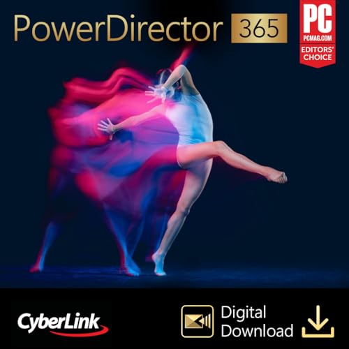 CyberLink PowerDirector 365 - 12 Monate - WINDOWS | PC Aktivierungscode per Email