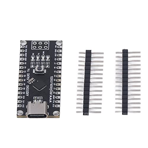 ANKROYU 8P-Platine, PCB 12 Digitale Eingangs- und 6 analoge Eingangsmodule, USB 8P-Singlechip-Modul, USB-Singlechip-Modul für PC Smart Controller