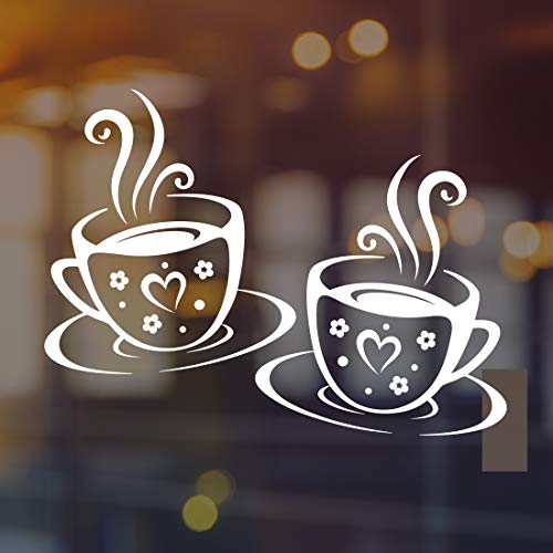 Tassenaufkleber, Wandkunst, Küche, Vinyl, Kaffee, Dekoration, Tasse, Schwarz, Fliesenaufkleber, Aufkleber, Zitat, Dekoration, Tee-Café, Zuhause, Liebe, Zimmer, Spiegel, Wohnzimmer, Schrank, Küche