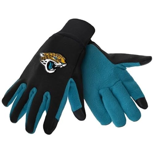 FOCO Jacksonville Jaguars Color Texting Utility Gloves, Team-Farbe, Einheitsgröße