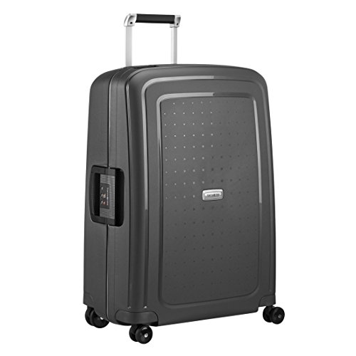 Samsonite S'Cure - Spinner L Koffer, 75 cm, 102 L, Schwarz (Black)