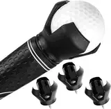 HH-GOLF 3-Zinken-Golfball-Retriever-Greifer, Saugnapf, Ballpicker, oberes Werkzeug für Putter, einfache Installation