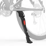 Fahrradständer für 20 Zoll 24 Zoll 26 Zoll, Universal Fahrrad Ständer, Einstellbarer Fahrrad Seitenständer, Höhenverstellbarer Fahrradständer Mittelständer für Mountainbike Ebike Rennrad Ständer