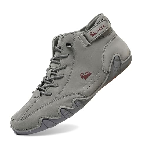 Alpaca Barfuss Barfußschuhe Unsex Alpaca Ergonomischer Schuhe Wasserdichter Herren Schmerzlindernder Leder Barfußschuh Damen Schuhe