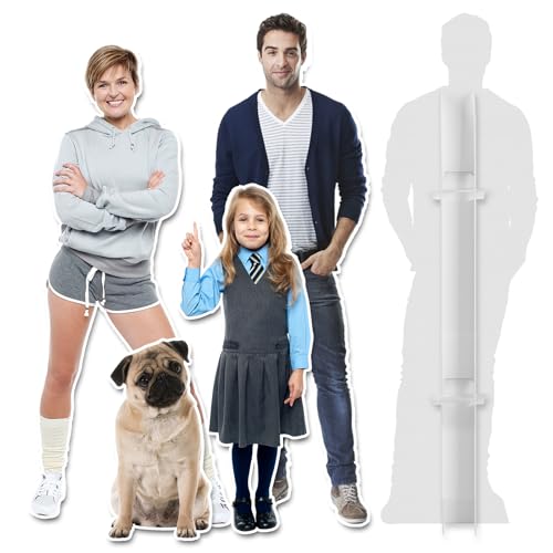 Pappaufsteller lebensgroß, Alle Personalisierten, LebensgroßEn Pappaufsteller Aus Schaumstoff, Individuell Stehend, Wasserfest, Laden Sie Ihr Eigenes Bild Hoch