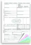 500 x CMR Frachtbrief 4-fach selbstdurchschreibend, Trennsatz/Für den internationalen Güterverkehr/Premium Qualität/Nach neuestem ADR-Standard - Made in Germany