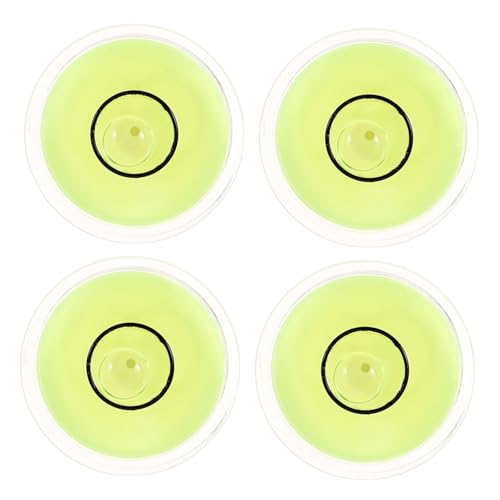 DIKACA 4 Stück Gewichtsstabilisator für Plattenspieler Nivellierung Plattenspieler für Schallplatten Datensatz-Erkennungs-Tool Gewichtsstabilisator für Schallplatten Abs