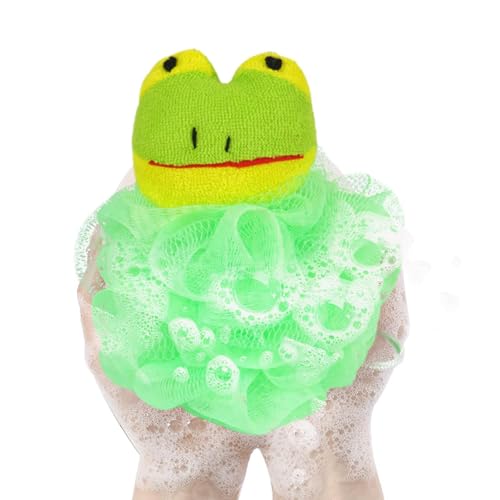 Badeluffas für Kinder, Cartoon-Kinder-Luffa, 2025 Badeschwamm für Kinder, Tier-Badeschwamm, Badeschwamm, Duschschwamm, Luffa, Körperschrubber, Netz-Luffa-Schwämme für Kinder, Dusche, Waschen