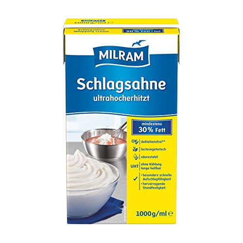 Milram - Schlagsahne ultrahocherhitzt 30% 6er Pack (6x1000g)