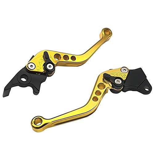 Motorrad bremshebel 1pcs Motorrad-Roller Elektrischen Fahrrad-Disc Bremshebel Griff Der Hebel Durable Gold