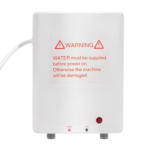 Durchlauferhitzer 230V 3,5kW mit Stecker – Mini-Elektrogerät zur Wandmontage – Kompakte Bauweise für Waschbecken, energiesparend & sofort heißes Wasser