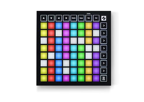 Novation Launchpad Mini [MK3], tragbarer MIDI 64-Pad, USB-Grid-Controller für Ableton Live und Logic Pro Performances