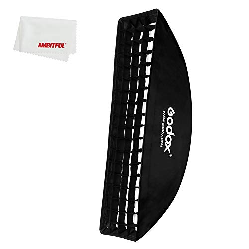 Godox Grid Softbox Strip Softbox Strip Box Beehive Honeycomb Grid Bowens Halterung für Fotostudio
