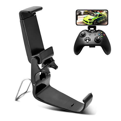 DLseego Kompatibel mit Xbox One Controller Phone Mount Clip, Faltbare Telefonhalterung für einen Spiele-Controller, Mobile Spiel-Rückenlehne für Xbox One S/X, kabelloser Controller XL