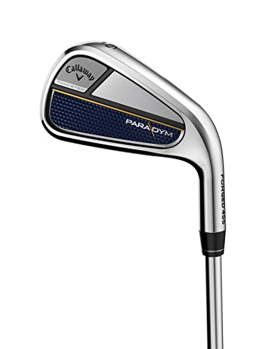 Callaway Golf 2023 Paradym Einzeleisen (linke Hand, Graphitschaft, steifer Flex, 6 Eisen)