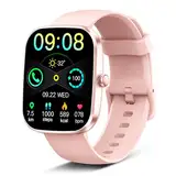 Soudorv Smartwatch für Damen und Herren, Fitnessuhr mit Anrufannahme/Anrufannahme, Sport-Fitness-Tracker