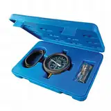 Silverline Druckprüfer für Vakuum und Kraftstoffpumpe, 0-10 psig / 0-25 Hg (791008), Schwarz