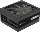 Corsair RM1000x Vollständig modulares, geräuscharmes ATX-Netzteil – ATX 3.1-kompatibel – PCIe 5.1-Unterstützung – Cybenetics Gold-Effizienz – Native 12V-2x6-Anschluss – Schwarz