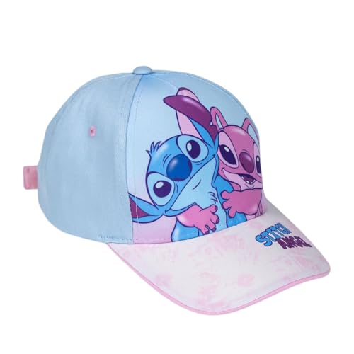 CERDÁ LIFE'S LITTLE MOMENTS Mädchen Kindermütze mit Stitch-Visier, Rosa Cap, One Size