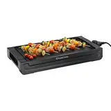 Russell Hobbs Grill [Teppanyaki Tischgrill] Fiesta (45x25cm, herausnehmbare & antihaftbeschichtete Grillplatte, variable Temperatureinstellung, Fettauffangschale, 2400W) Elektrogrill 22550-56