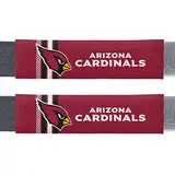 Fremont Die NFL Arizona Cardinals Rally Seat Belt Pads, Universal Fit, Universal Fit, Team Colors