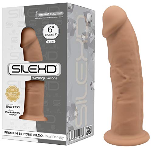 DILDO DUAL DENSITY SILICONE MOD. 2-6