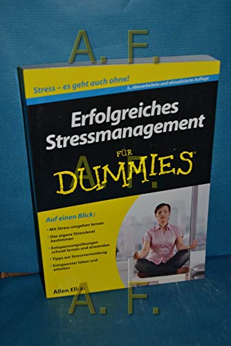 Erfolgreiches Stressmanagement für Dummies