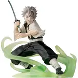 Anime Shinazugawa Sanemi Action Figur,Kampfstellung Statue Shinazugawa Sanemi Modell,Kampfstellung Figur Sammelfigur,Manga Charakter Sammelfigur 13cm