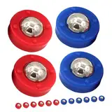 BESPORTBLE 28 Stück Tisch Shuffleboard Tischfußball Spielzubehör Lustiger Rollender Ball Shuffleboard Puck Shuffleboard Zubehör Tisch Puck Tischspiel Shuffleboard Bälle