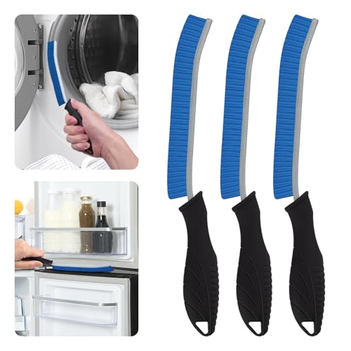 SXhyf Hartborsten Eckenreinigungsbürste, Fugenbürste, Pureclean Bürste, Ecken Reinigungsbürste,Bürste Reinigung Wird Für Familien Reinigung, Küche, Badezimmer Reinigungswerkzeuge Verwendet (Blau)