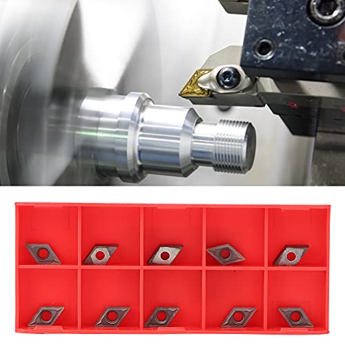 Hartmetall-Drehwerkzeuge, Drehwerkzeughalter, Drehwerkzeug, Drehwerkzeug mit Schraubenschlüssel, DCMT0702 EM YBC205, Hartmetall-Einsätze, Klingen für die Halbbearbeitung von Stahl