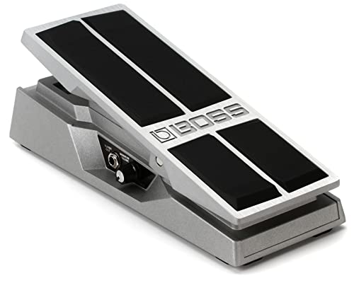 BOSS FV-500L Niederohmiges Volume-Fußpedal für dein elektronisches Instrument | Integrierte Expression-Pedal-Funktion | Robustes, langlebiges Aluminium-Druckguss-Gehäuse