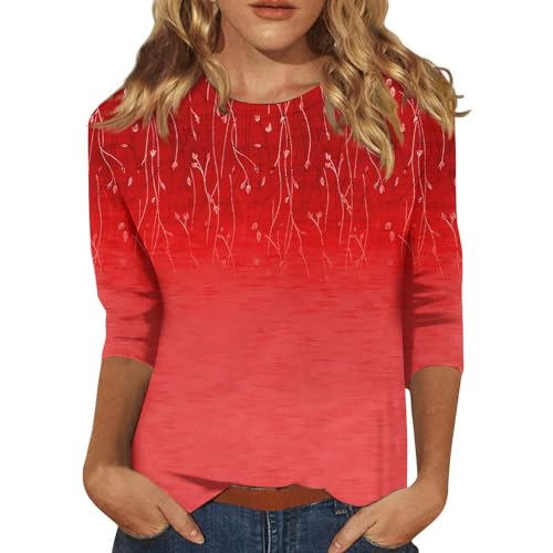 SCBFDI Oberteile Damen Elegant Cordhemd Damen Venezianische Kostüme Damen Bluse Damen Lang Festliche Oberteile Damen Faschingskostüme Damen für Draußen Lässige Oversize Shirt Elegante Rot 3XL