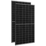 JA 455W Solarpanel Bifacial Glas-Glas Modell: JAM54D40 LB – Hochleistungs-Photovoltaikmodul, N-Typ, Half-Cell, für Balkonkraftwerk & PV-Anlage, robust & langlebig