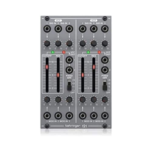 Behringer 121 DUAL VCF Legendäres analoges Dual-VCF-Modul für Eurorack