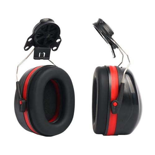 Packung Von 2 Sicherheitshelmen Ohrschutz Lärmreduzierung Ergonomisches Stirnband Für Industrielle Arbeitsabbau Bergbaubetriebe