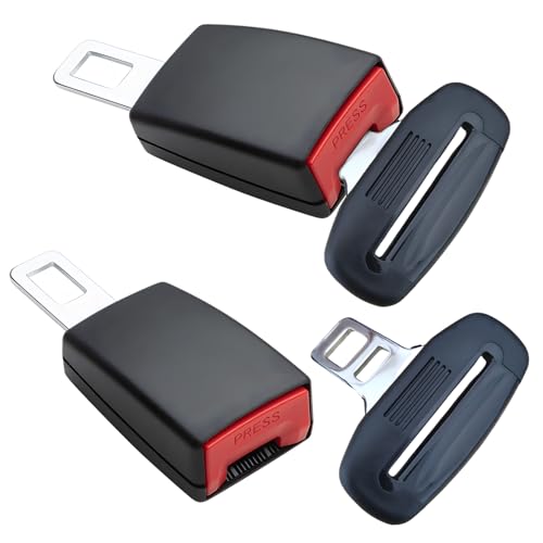 4 Stück Auto-Adapterstecker, Schnallenadapter, Adapterstecker-Verlängerung, Auto-Innenausstattung, Auto-Innenausstattung für die meisten Autos, LKWs, Transporter