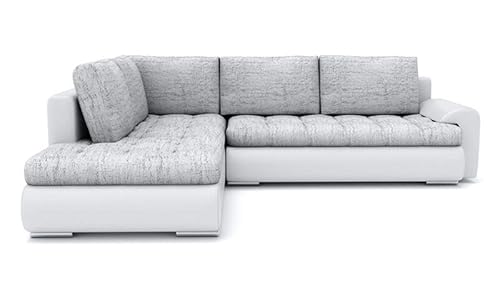 Ecksofa Tokio V mit Schlaffunktion! Best Schlafsofa. Eckcouch mit Bettkasten. Couch Wohnzimmer Polstermöbel. Möbel (LAWA 09 + Soft 17 Links), 200x75x230