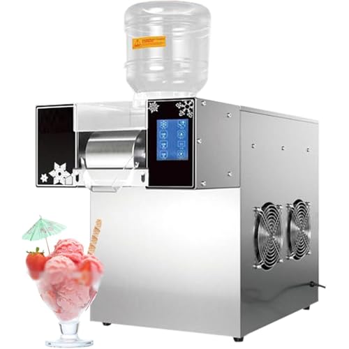 120kg/24h Mini-Schnee-EIS-Maschine Rasiermaschine Europa Schneeflocken-EIS-Maschine Korea Bingsu-Maschine Schneeflocken-EIS-Rasiermaschine,Mechanical-60KG