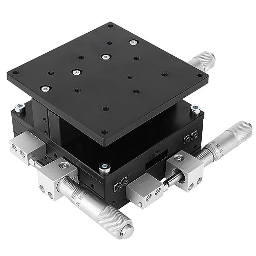 XYZ 3-Achsen-Manueller Lineartisch, LD90-LM XYZ 3-Achsen-Trimmplattform Manueller Lineartisch Tuning-Schiebetisch 90 x 90 mm