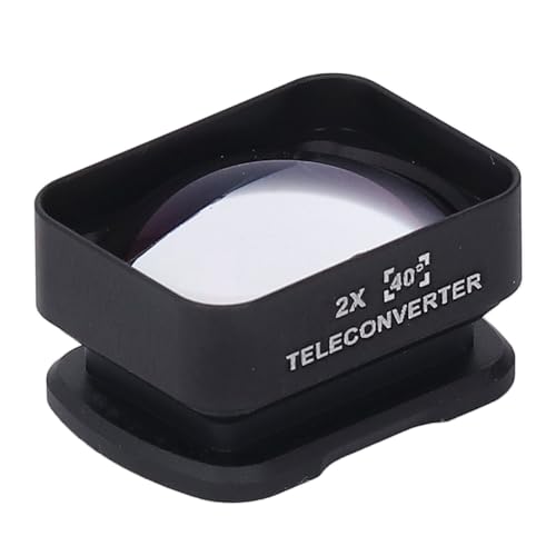 2X Zoom Objektiv für Tasche 3 High Definition Langstreckenfotografie Bequem und Tragbar, Kompatibel mit -Osmo -Tasche 3 Magnetische Anhang