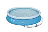 Bestway Fast Set Pool mit Filterpumpe, 366 x 76 cm, blau