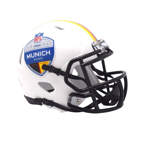 NFL Helm 2024 Munich Game Speed Mini Helm in 13 cm