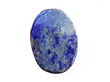 Natürlicher blauer Lapislazuli-Cabochon, Schmuckherstellung, lose Edelsteine, 26 Karat, ovale Form, 23 x 17 x 6 mm