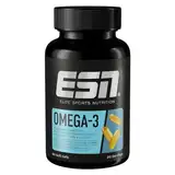 ESN Omega-3, 60 Kapseln, hochdosiertes EPA & DHA, unterstützt Herz, Gehirn & mehr, 1200 mg EPA & 900 mg DHA pro Portion, regelmäßig geprüft - made in Germany