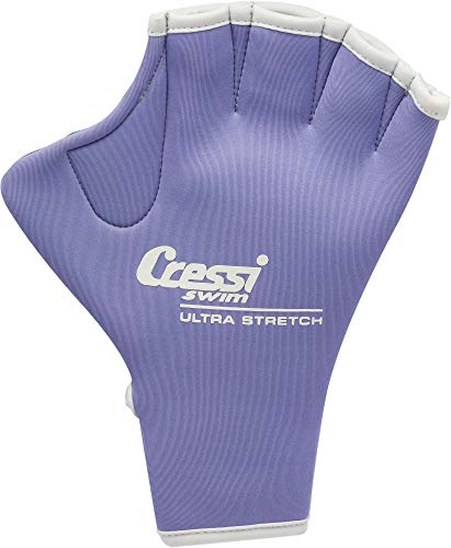 Cressi Unisex Erwachsene Swim Gloves Schwimmhandschuhe, Lilas, Small