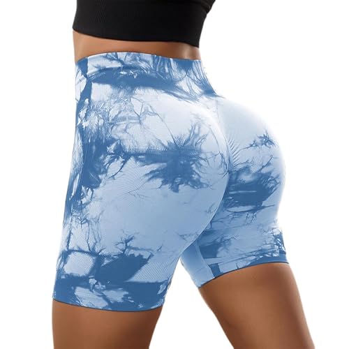Fitness-Shorts für Damen, Radfahren, Yoga, gerader Schritt, Knopf, mehrfarbig, normale Passform, Boyfriend-Reise, Korsett, Büro, Orange, S